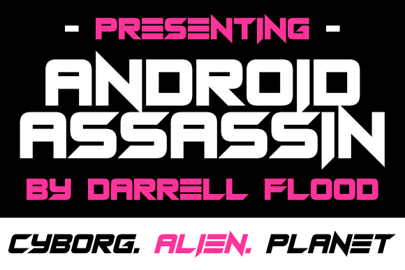 Android Assassins Font