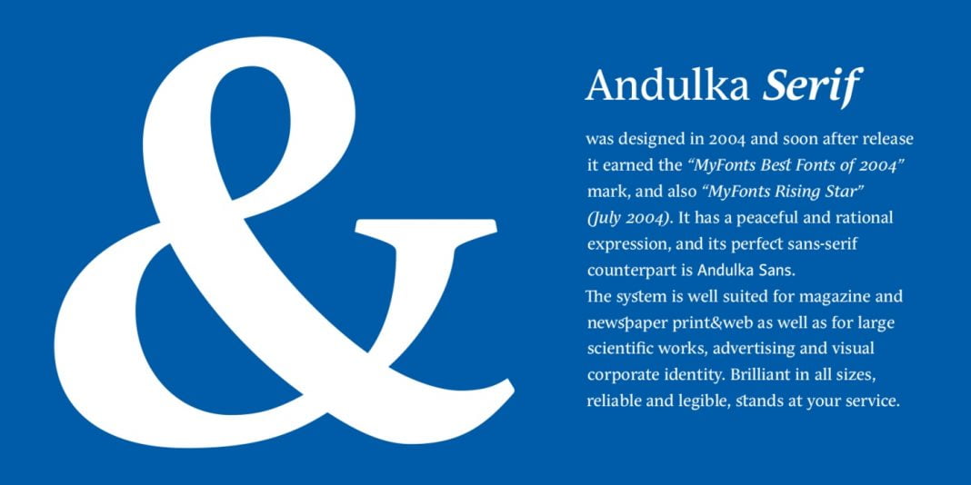 Andulka serif