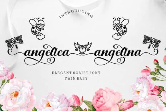Angelica Angelina Font Angelica Angelina Font