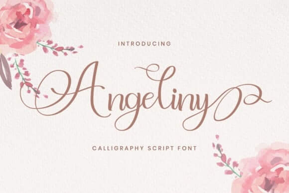Angeliny - Calligraphy Font