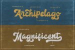 Anggada - Vintage Script Font