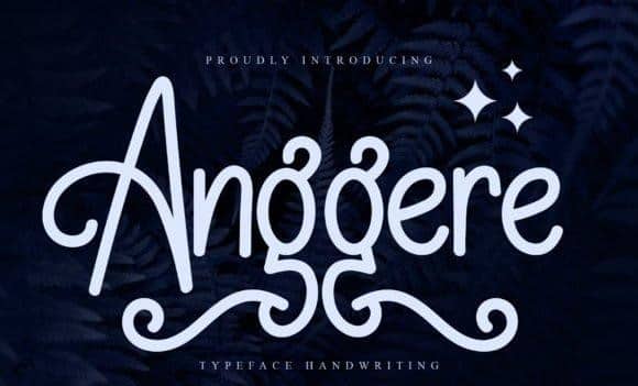 Anggere Font