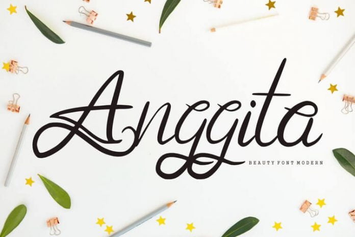 Anggita Beauty Modern Font