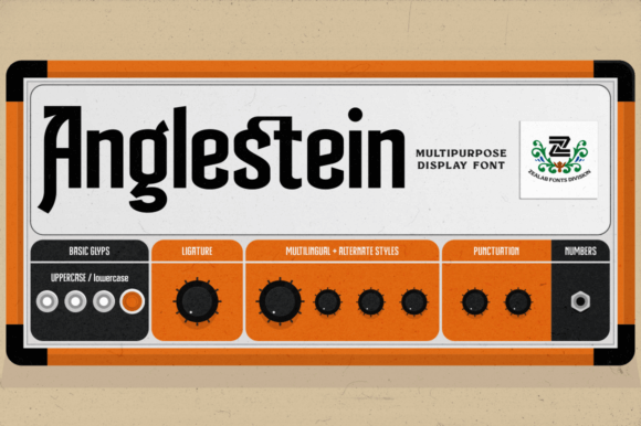 Anglestein Font