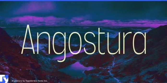 Angostura Font