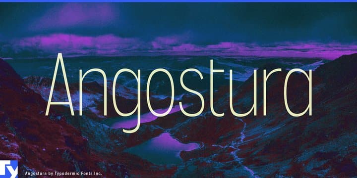 Angostura Font