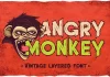 Angry Monkey Font