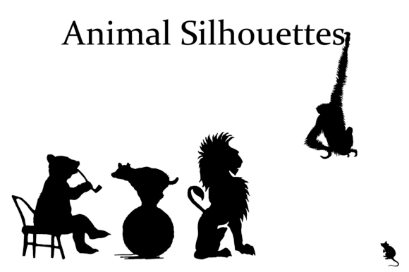 Animal Silhouettes Font
