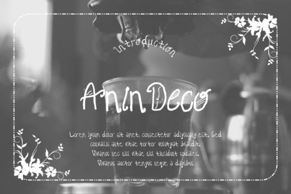 Anin Deco Font