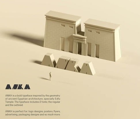 Ankh - Decorative Bold Typeface [2-Weights]