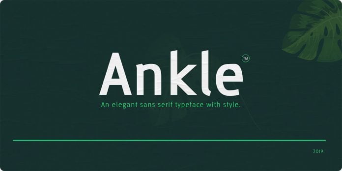 Ankle Font