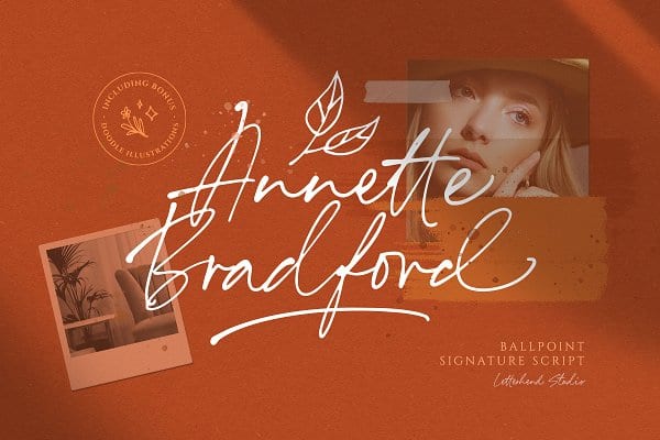 Annette Bradford - Ballpoint Script