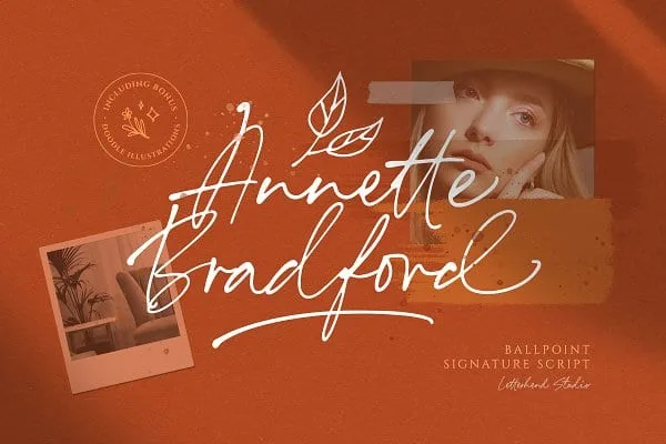 Annette Bradford - Ballpoint Script