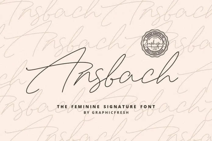 Ansbach Font