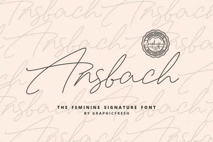 Ansbach The Feminine Signature