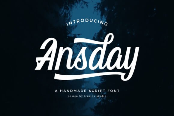 Ansday Font