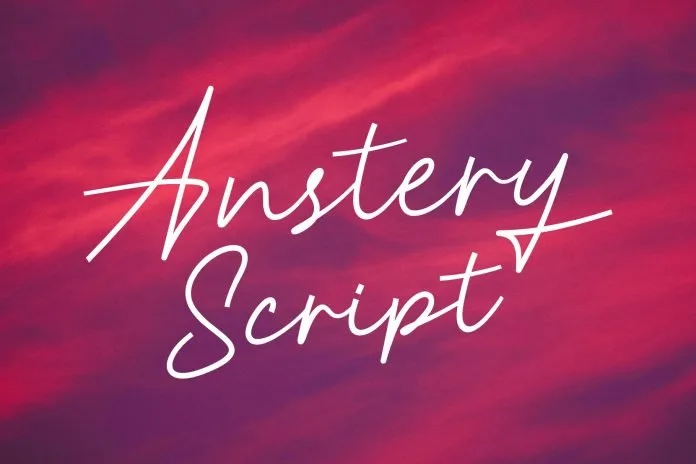 Anstery Font