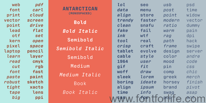Antarctican Font