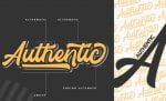 Antares - Authentic Font