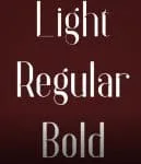 Anteric - Typeface - 3 weights Font