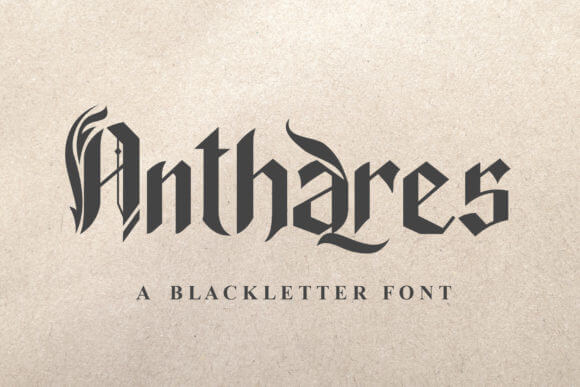 Anthares Font
