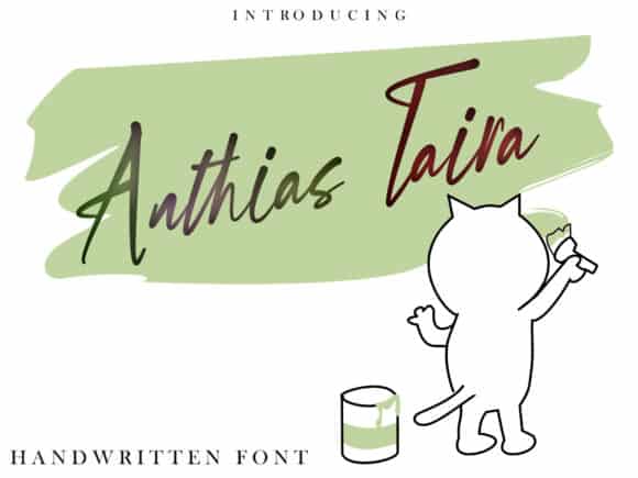 Anthias Taira Font