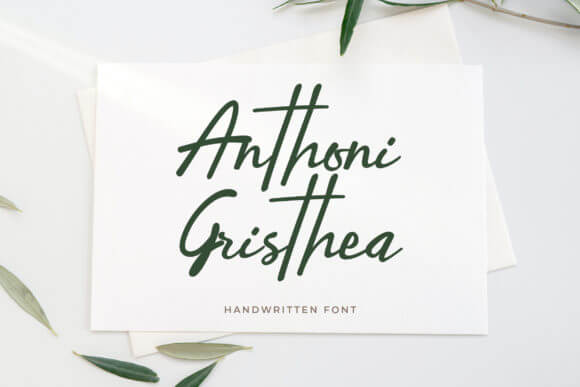 Anthoni Gristhea Font