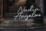 Antigua Presidente - Script Font