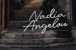 Antigua Presidente - Script Font