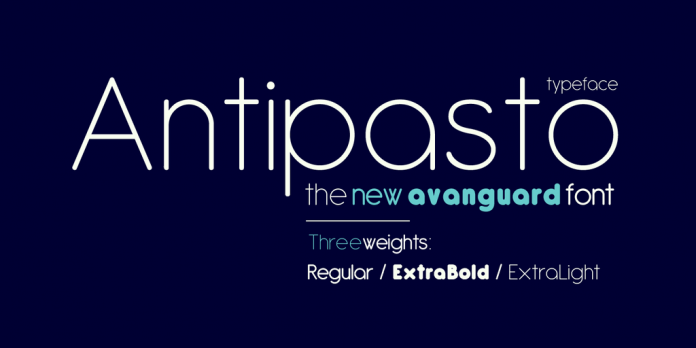 Antipasto Font