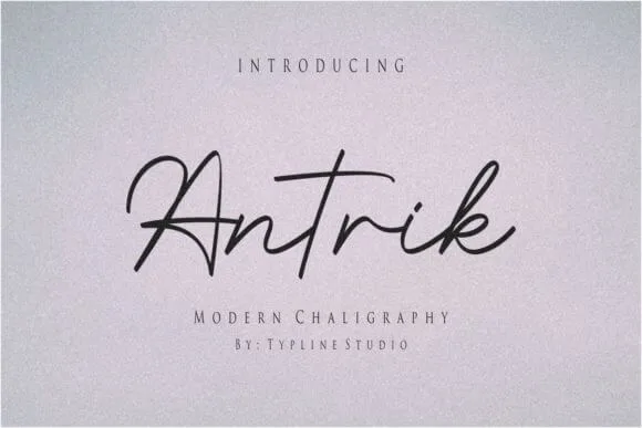 Antrik Font