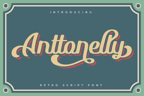 Anttonelly Font