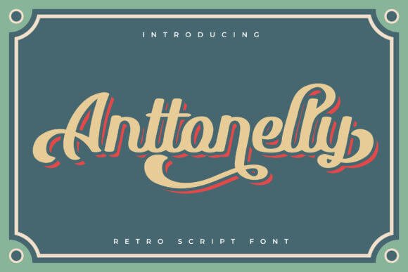 Anttonelly Font