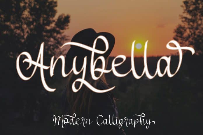 Anybella Script - Modern Handwritten Font
