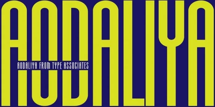 Aodaliya Font Family