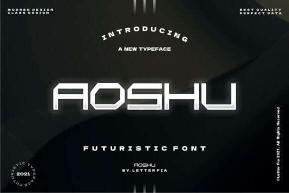 Aoshu Font