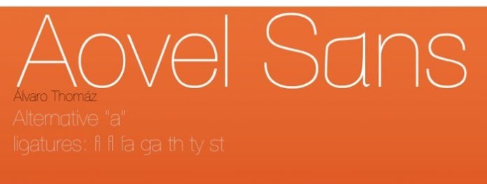 Aovel Sans Font