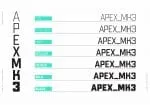 Apex Mk3 Font