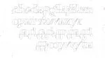 Apologue - lower case font