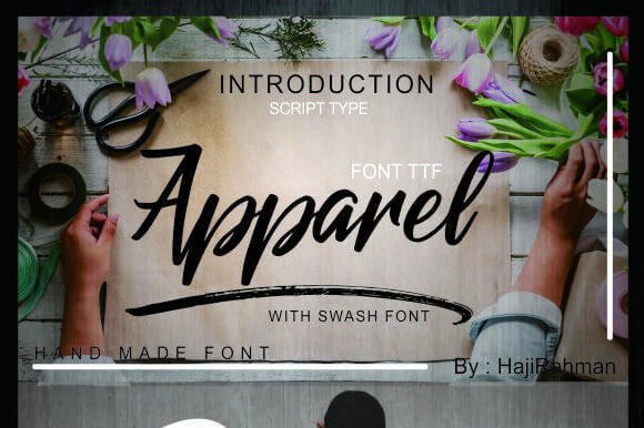 Apparel Font