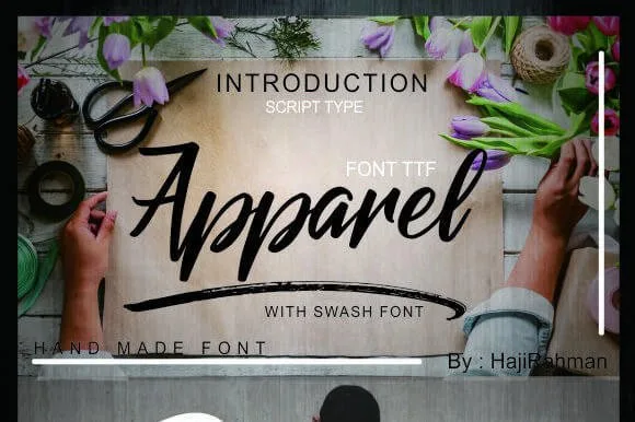 Apparel Font