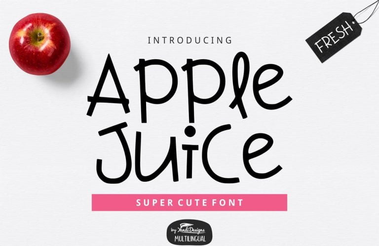 Apple Juice Font Free Download