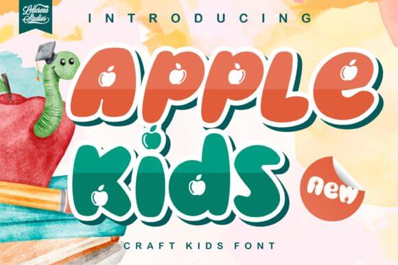Apple Kids Font