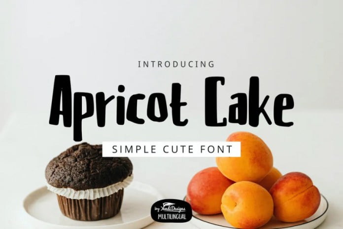 Apricot Cake Font