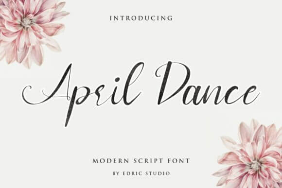 April Dance Font