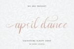 April Dance Font