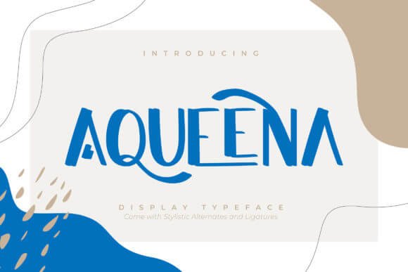 Aqueena Font