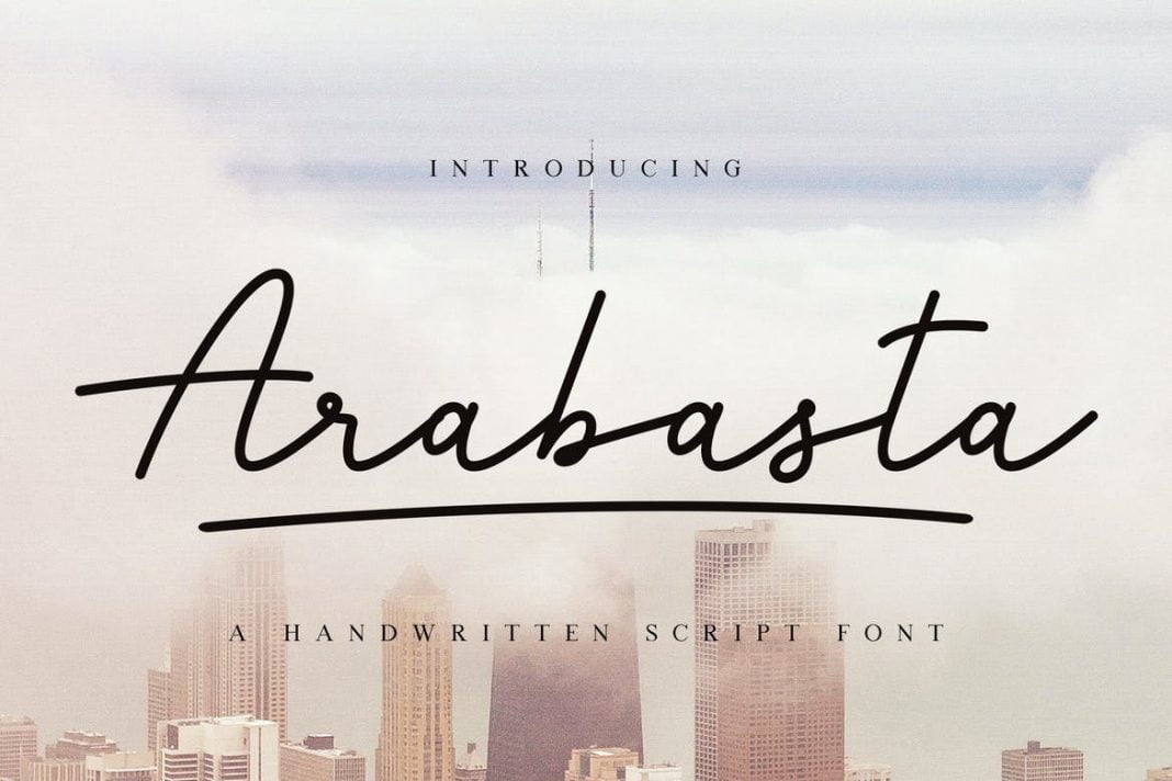 Arabasta Signature Font