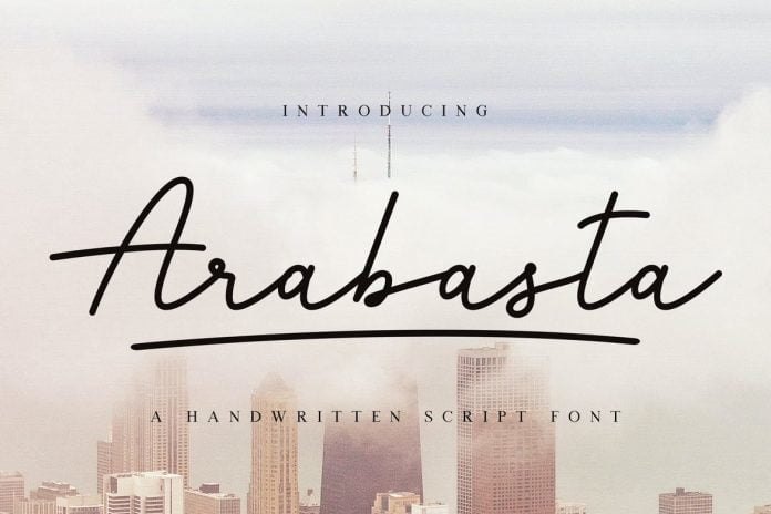 Arabasta Signature Font