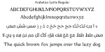 Arabetics Latte Font Family